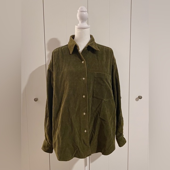 Vintage New Directions Corduroy Button Down - Picture 2 of 3